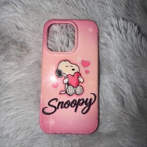 Velvet Caviar Snoopy Love Pink Case